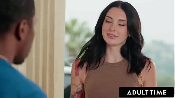 ADULT TIME – Charlotte Sins Pleases Desperate Hubby By Letting Him FUCK HER ASS For The First Time!