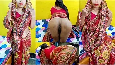 Desi Indian Newly Married Housewifes Hard and Rough Sex in Doggy Style, Village Bhabhi Hot Romance and sex video