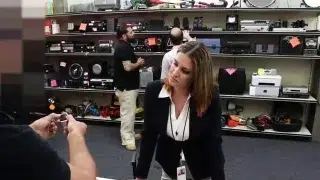 Foxy Business Lady Gets Fucked! – XXX Pawn