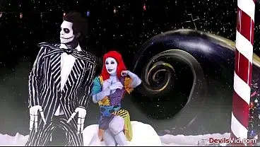 Sexy Joanna Angel in A nightmare before Christmas XXX parody
