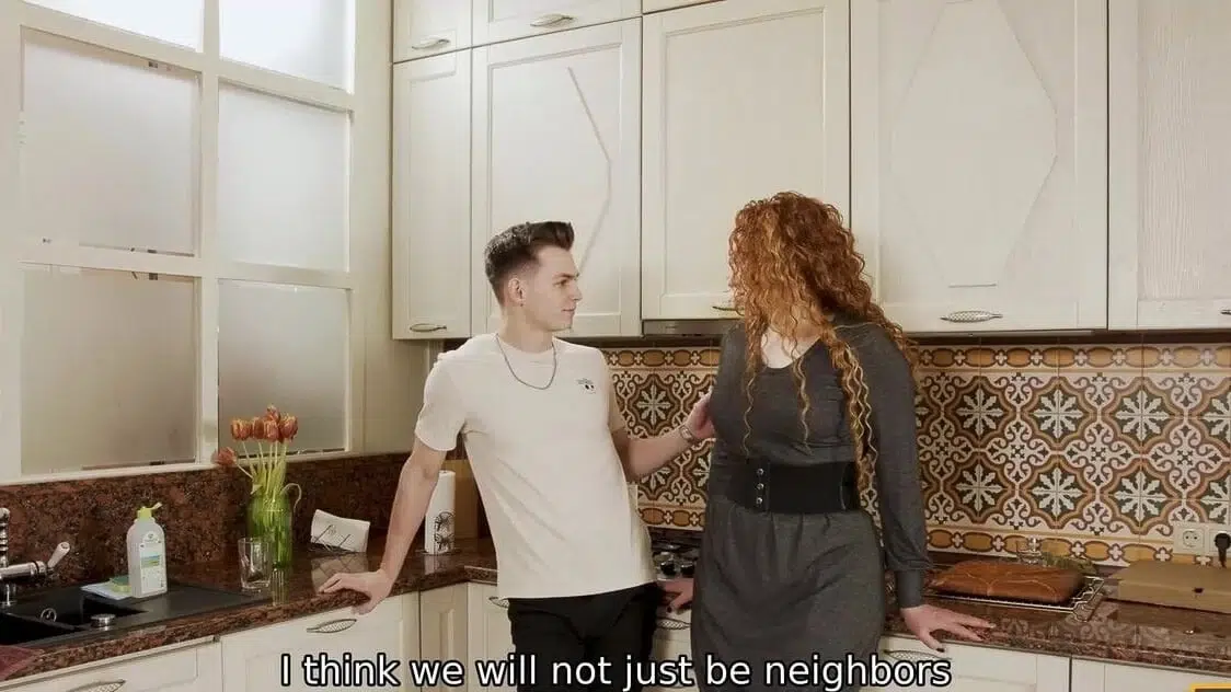 SHAME4K. Lovely MILF is trying to be a great neighbor