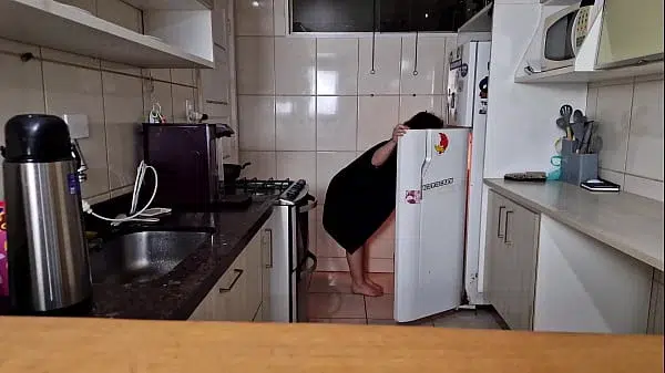 free Chubby Alt PAWG faces BBC and tat guy in the kitchen