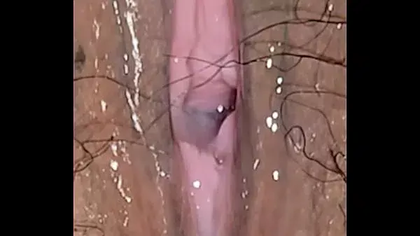 Panties on or off – Close up latina milf creampie