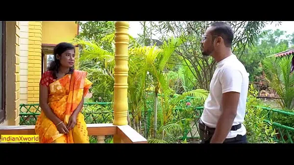 18yrs Village wife paying room rent! Hindi Web series Sex