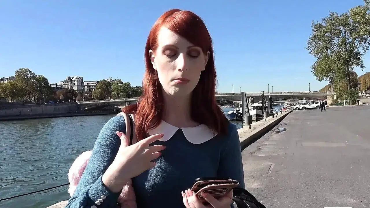 Alex Harper gets assfucked by a hard french cock