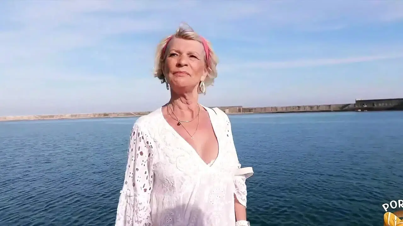 Eva 70 years old still wants two beautiful cocks