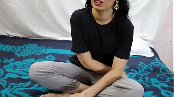 Hot Stepsister pussy fucked by big cock with hindi audio