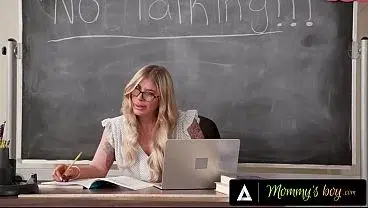 MOMMYS BOY – Big Tits Teacher Lolly Dames Shows His Students Cock Fits Perfectly In Her Ass
