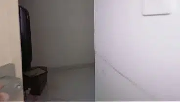 My roommate interrupts my video call with my boyfriend and fucks me like a whore cum on my ass.