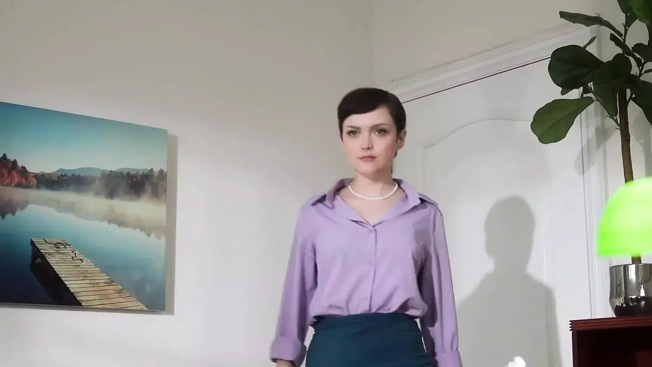 The New Boss Bends The Shocked Jade Valentine Over The Desk And Spanks Her While She Reads A Letter