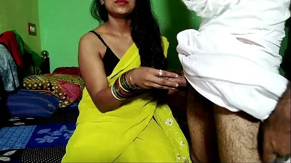 Alone at home, step grandfather fucked the girl while playing! in hindi voice