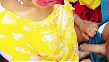 Indian bhabhi tight pussy fucking spoon position with clear Hindi voice moaning