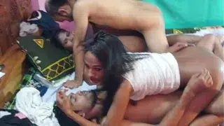 To give her friends a Christmas to remember, Mandy Bright provides entertainment get all  guests,flowing, leading to a frenzy of sucking, fucking tight pussy and spurting cumshots that leaves every guest satisfied that this was the best  party ever