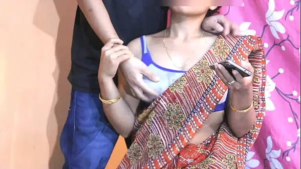 What could be result when Indian bhabi and daver watching porn together,Bhabi ask daver to give his phone and daver fuck her